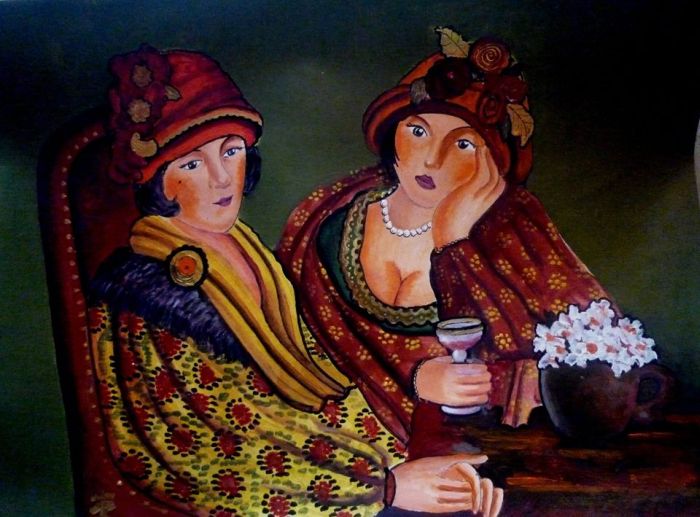 Грузинская художница. Maia Kvelidze