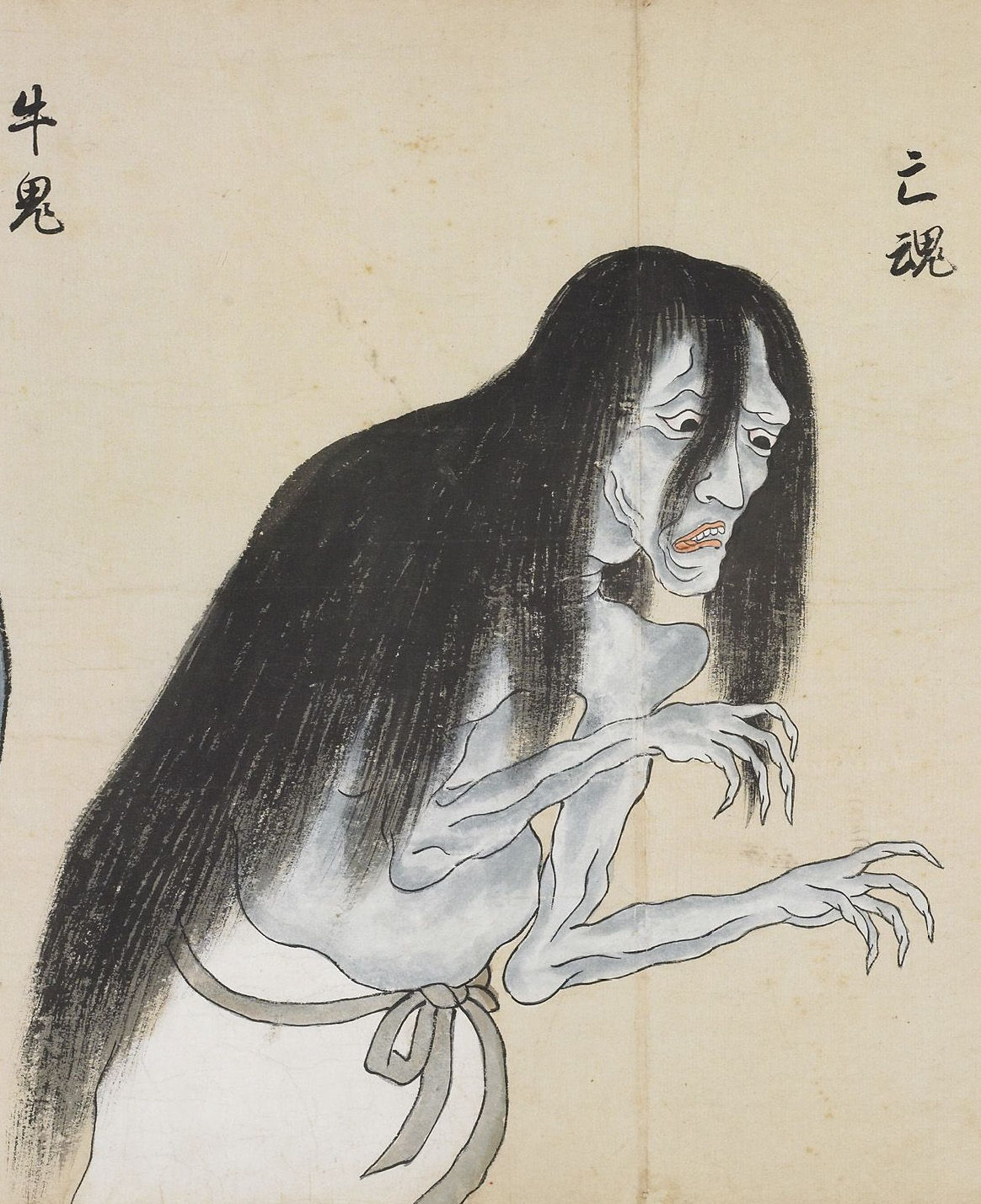 сикомэ в японской мифологии. глаза в японской мифологии. умибозу ёкай. морской монах» умибодзу. японская гравюра ёкай.