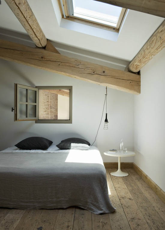 Neo rustic bedroom | Design by Marie-Laure Helmkampf.