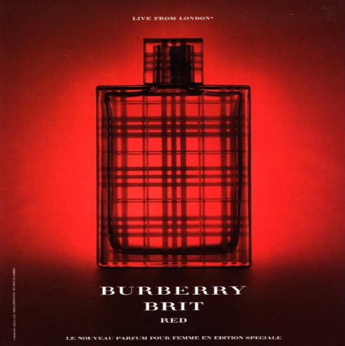 burberry cologne red