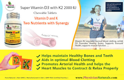 Super Vitamin D3 with K2 2000 IU