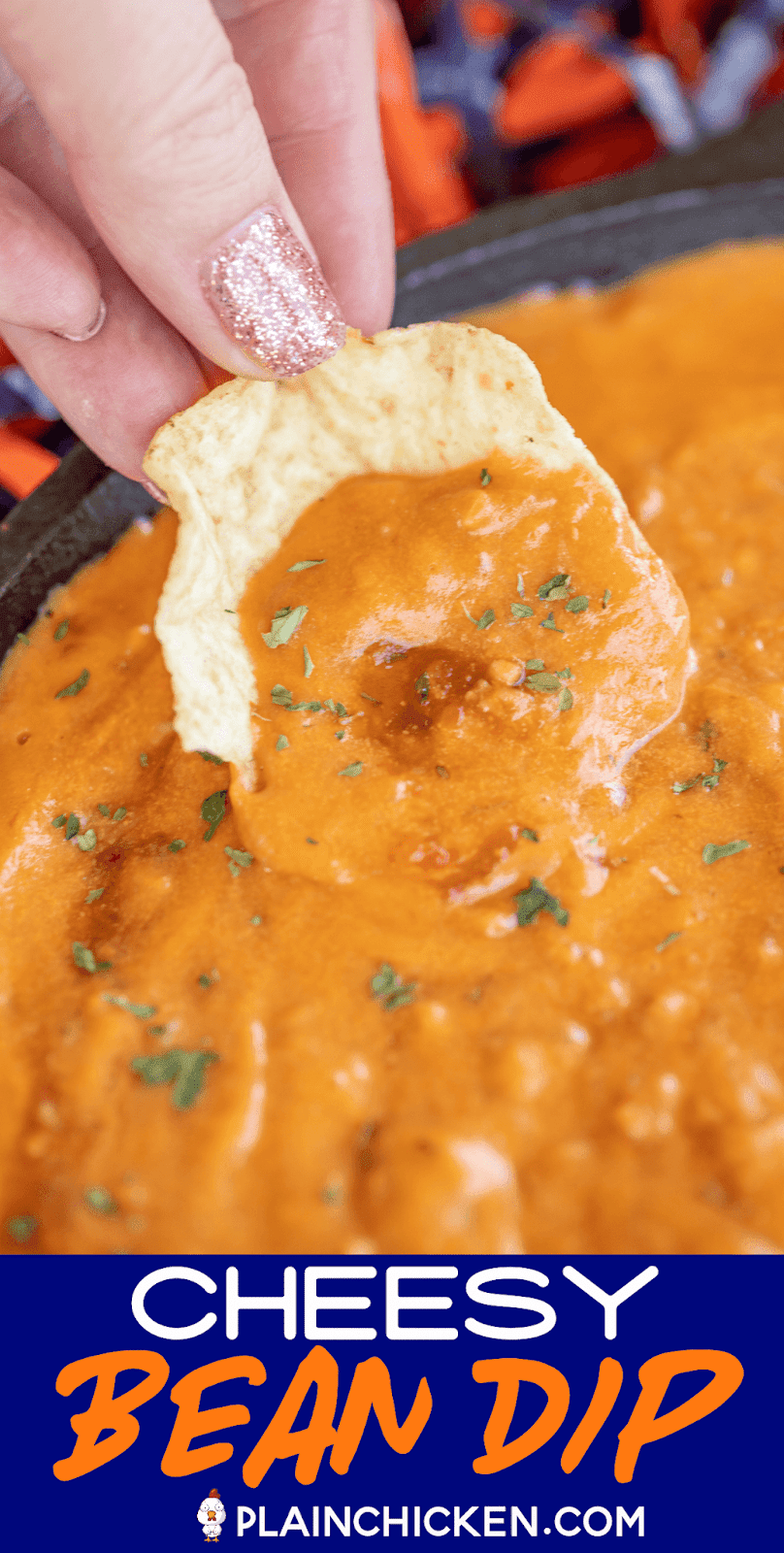 Cheesy Bean Dip Football Friday Plain Chicken®
