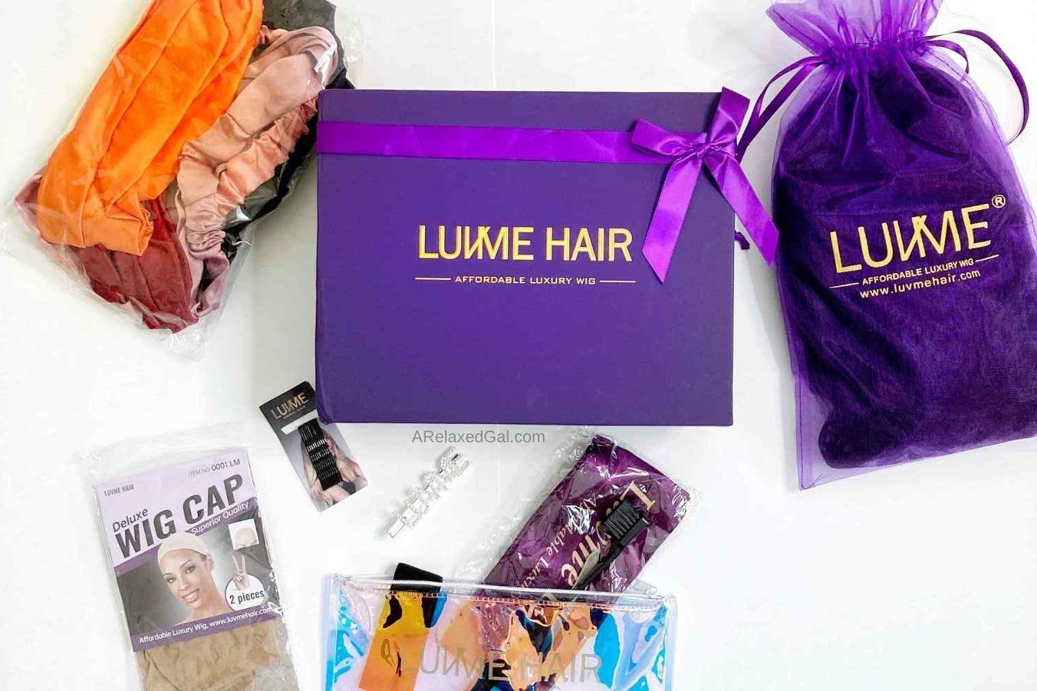 Luveme hair headband wig and accessories | A Relaxed Gal