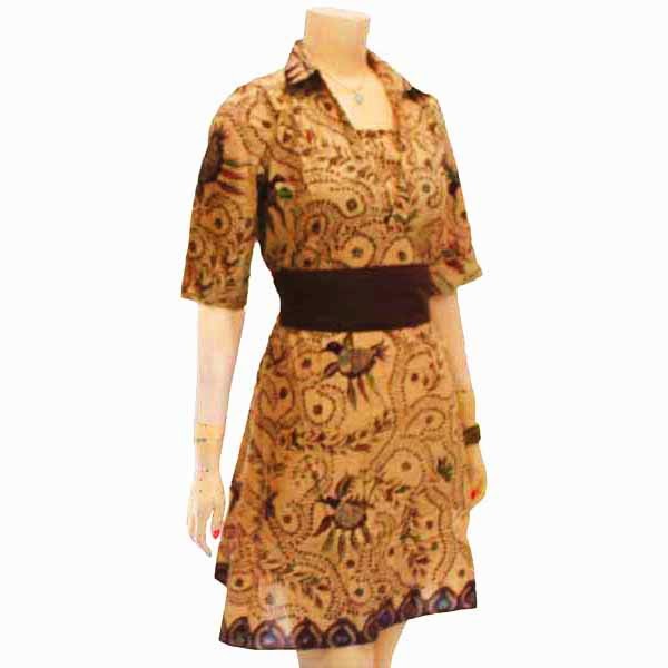 dress batik wanita kode db 3194 batik bagoes dress batik wanita kode db 3194 batik bagoes