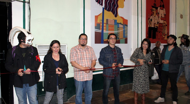 Se inaugura en pasaje del Ayuntamiento de Puebla muestra de ilustradores