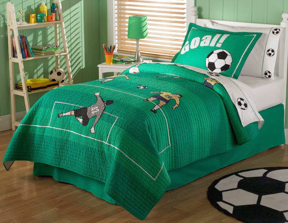 Dormitorio para niños tema deportes - Dormitorios colores y estilos