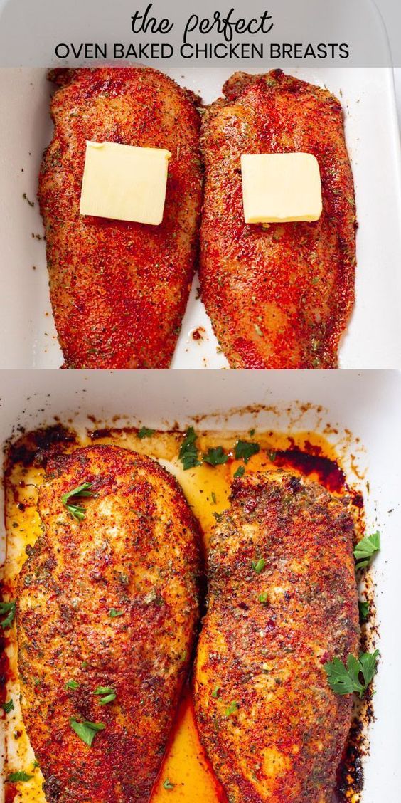 Perfect Oven Baked Chicken Breast Easy Recipes For Dinner Idea
