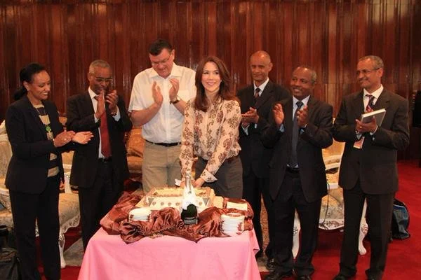 Princess Mary is Monday the country in the Ethiopian capital Addis Ababa. 