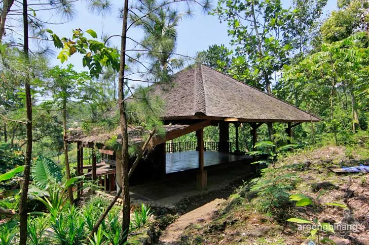 kawah hitam gunung pancar bogor