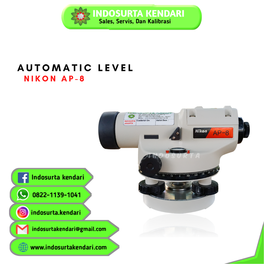 Jual Automatic Level Nikon AP-8