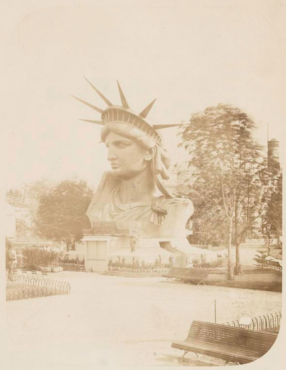 Incredible Photos of the Statue of Liberty Being Built in Paris Before
