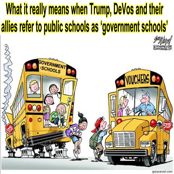 Big Education Ape What it really means when Trump, DeVos and their