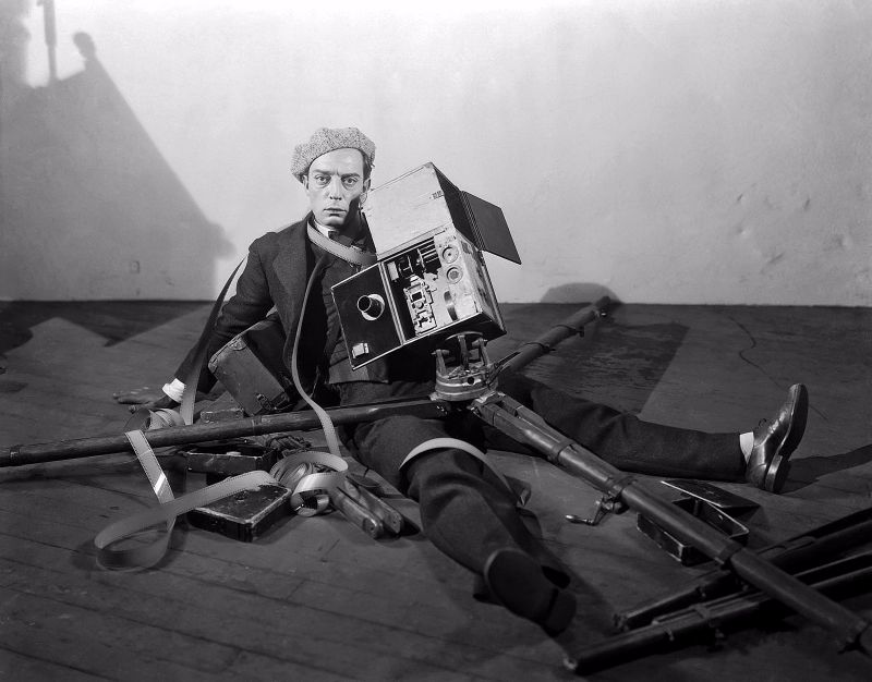The Great Stone Face  Captivating Vintage Photos of Buster Keaton Through the 1920s and 1940s - 47