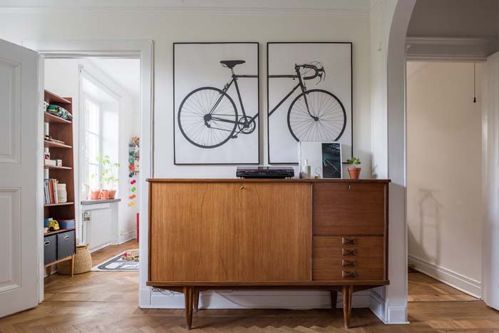 Vintagea kerrostalokodeissa