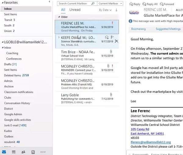 Larry's Tech Tips and Shortcuts: Outlook Email Efficiency Tips