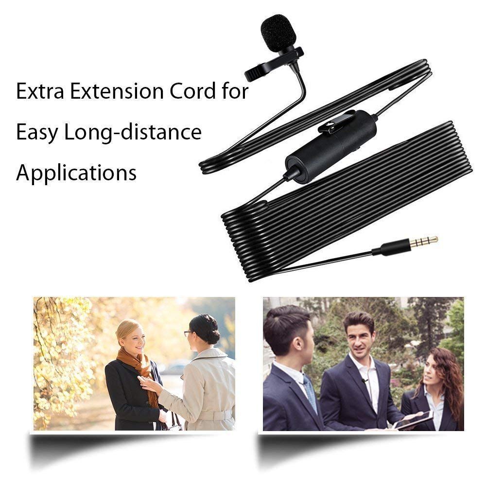 Clip Microphone Maono AU100 With Noise Removing Mechanism And 6