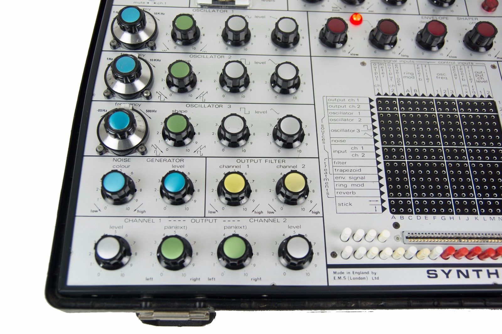 MATRIXSYNTH EMS SYNTHI A MODULAR SYNTH CV/GATE EXPANDED