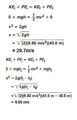 حل المسائل التدريبية لدرس حفظ الطاقة الجزء الأول الطاقة وحفظها العلم نور
