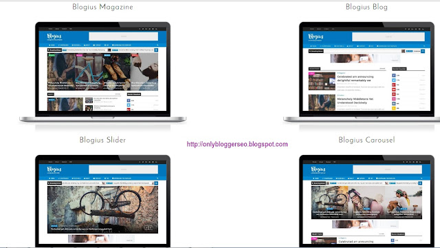 Blogius SEO Friendly and Responsive Blogger template