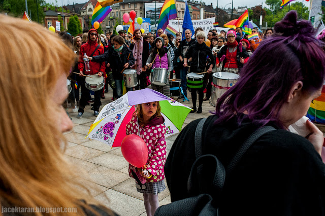 Marsz Rownosci, LBGT, Krakow, 2016