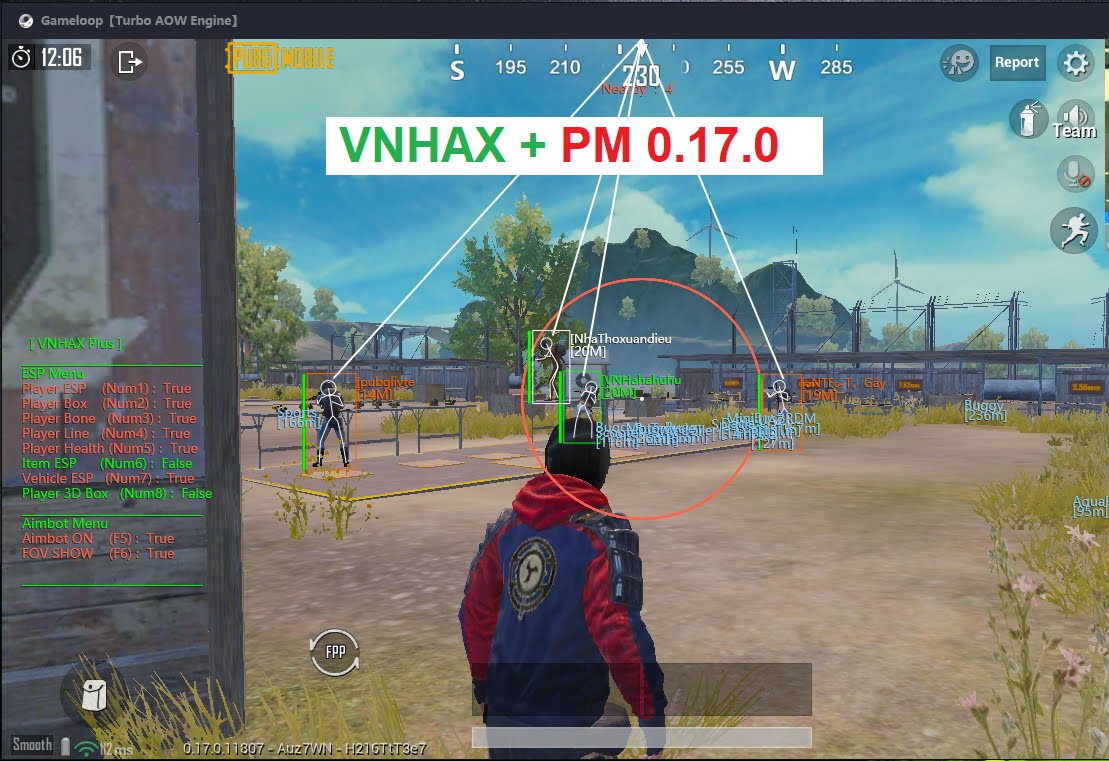 VnHax Plus v1.1 Pubg Mobile 0.17.