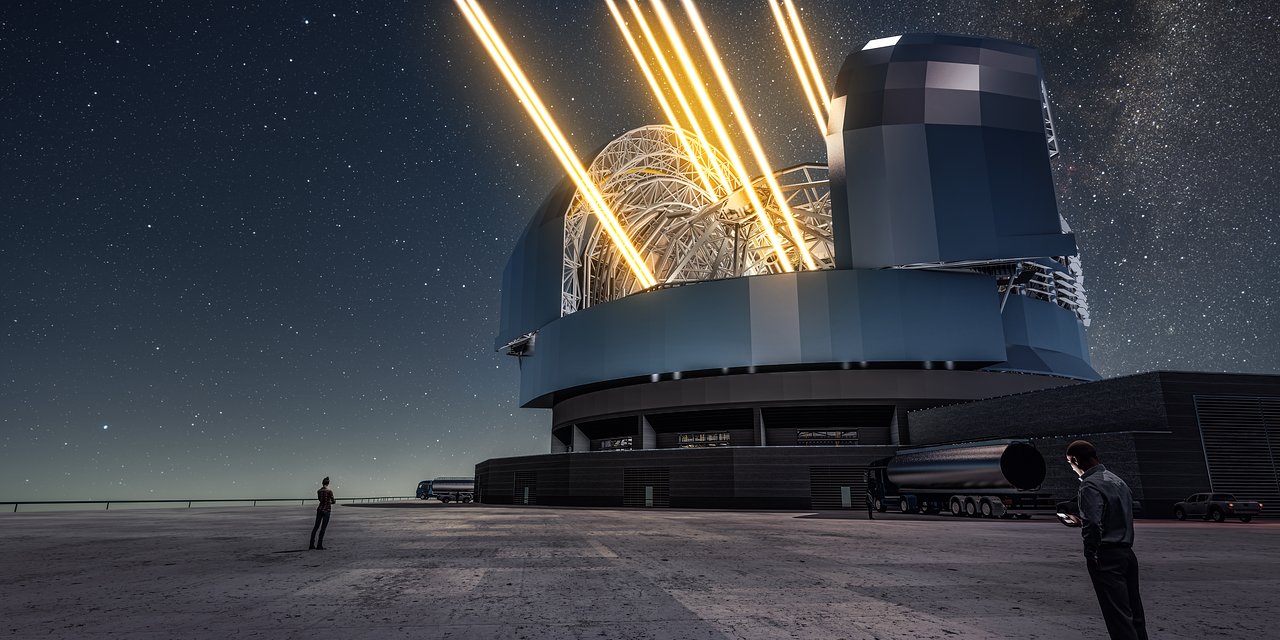 caravela sideral Futuros telescópios / Future telescopes ELT, Extremely Large Telescope