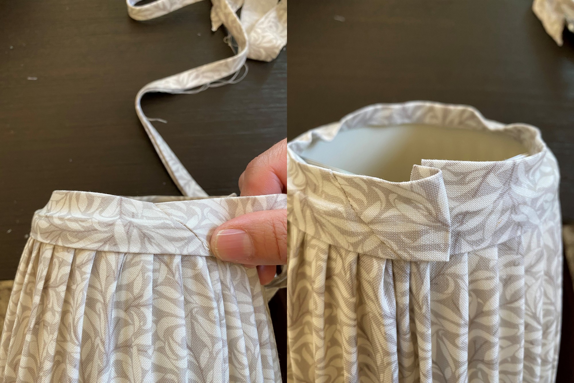 Proquality DIY pleated lampshade tutorial! / Create / Enjoy