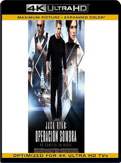 Jack Ryan: Código Sombra (2014) 4K UHD [HDR] ​ Latino [GoogleDrive] SXGO