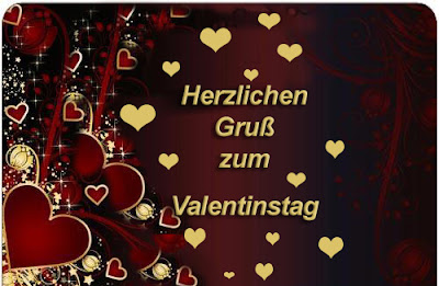 Valentinstag Herzen Gruss