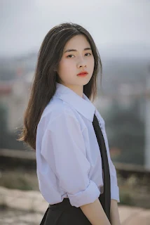 Vẻ đẹp đượm nét thơ ngây của nữ sinh Bắc Giang trong bộ đồng phục