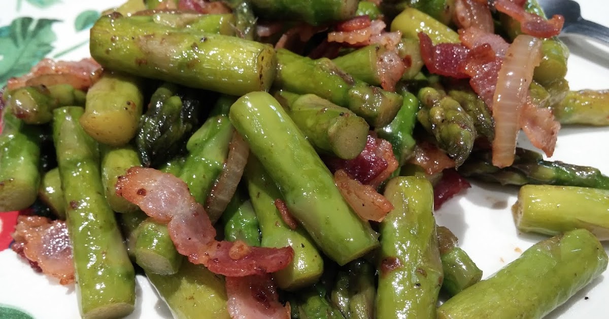 Sauteed Asparagus with Bacon