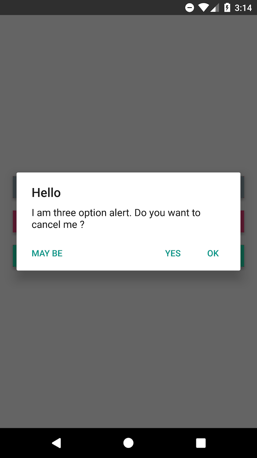 How to show an alert in React Native SKPTRICKS