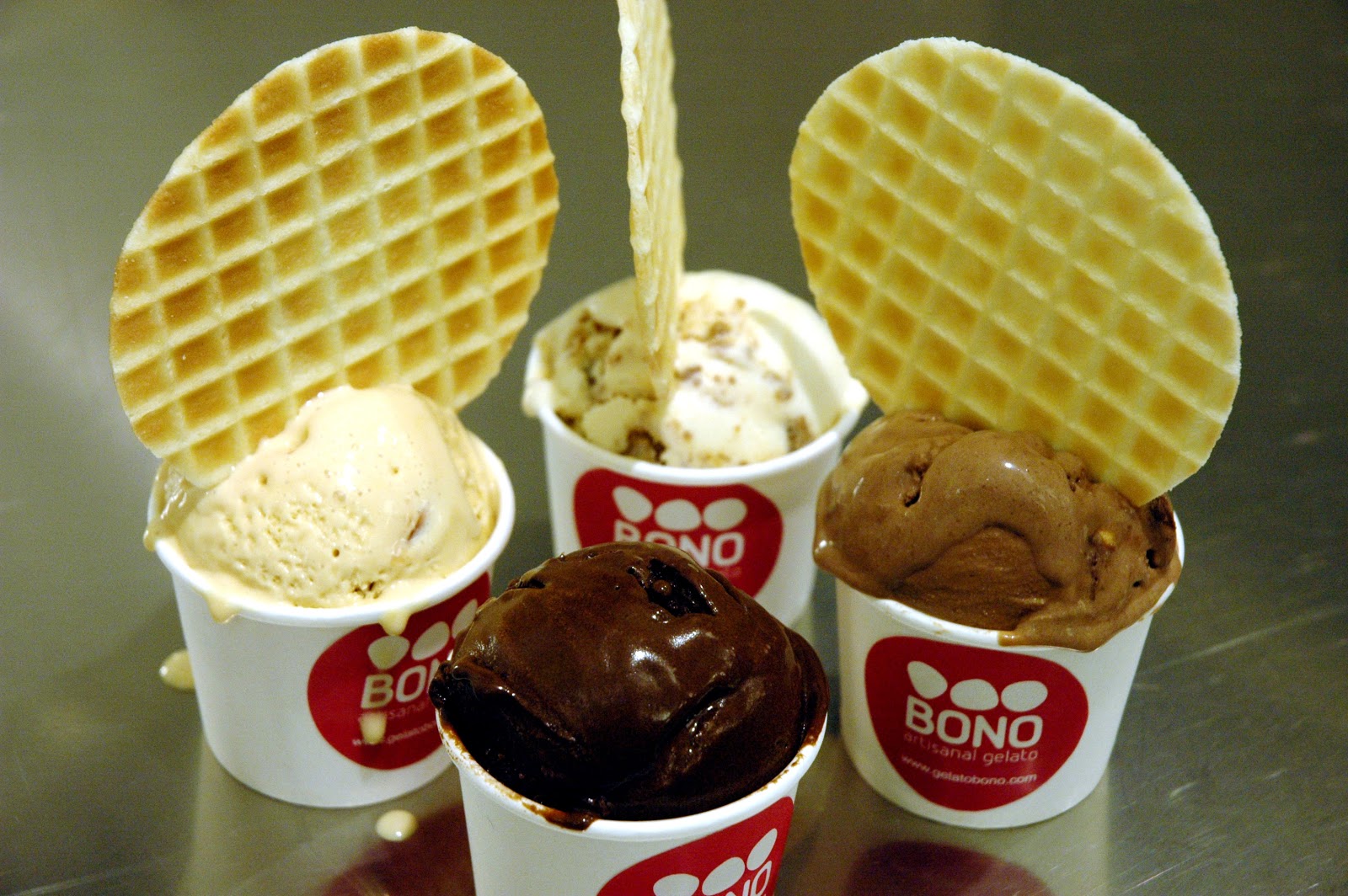 DUDE FOR FOOD The Real Scoop at Bono Artisanal Gelato