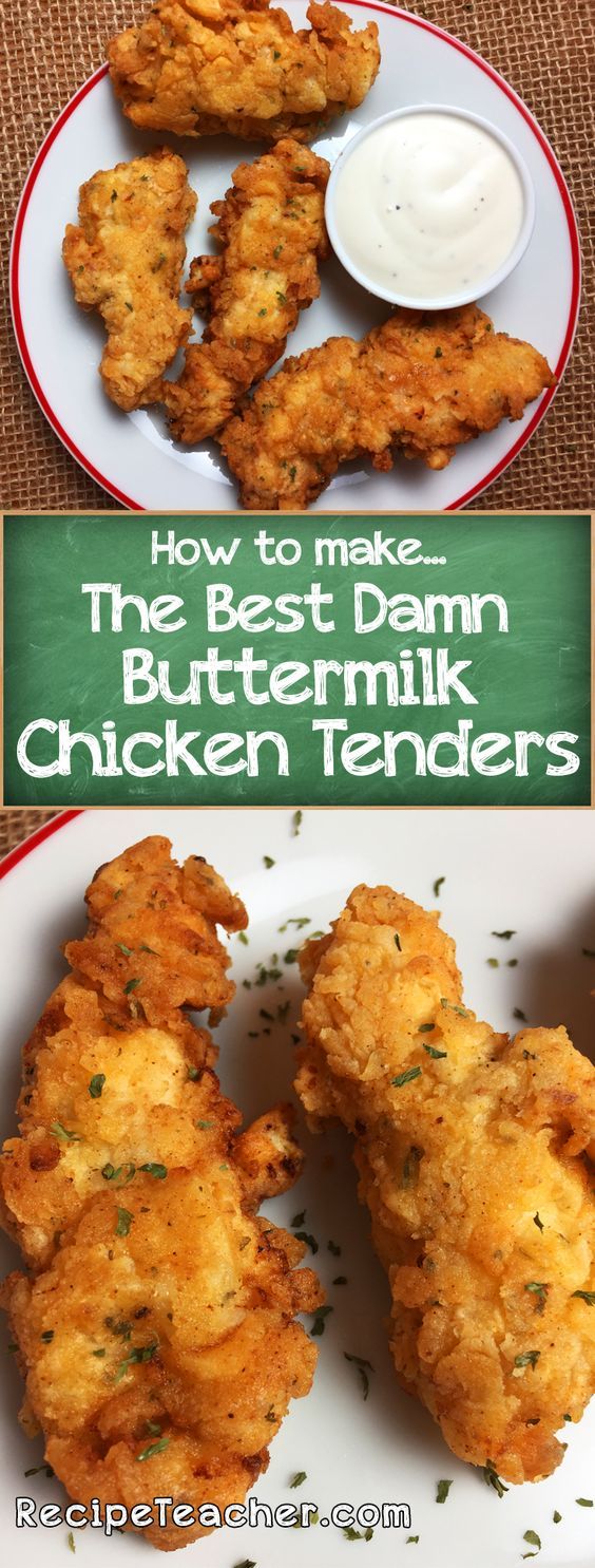 How To Make Buttermilk Chicken Tenders Delicious Dessert Mom