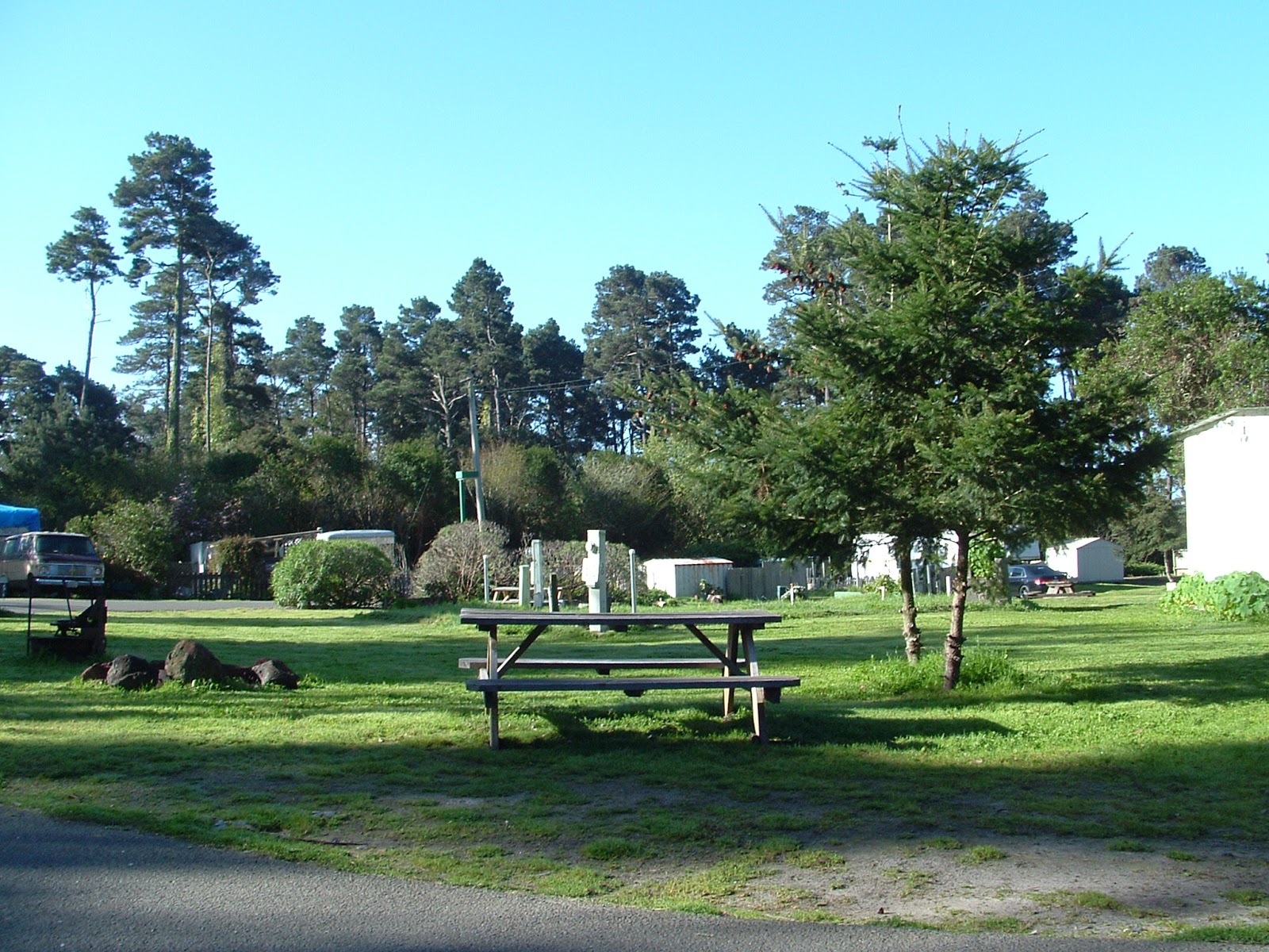 Hidden Pines RV Park Campground Fort Bragg California RV Vacation