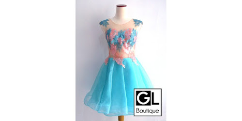  BUAT GAUN MINI DRESS BANDUNG