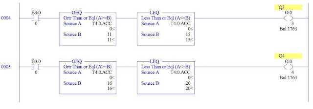 Ladder Logic Example with Timers