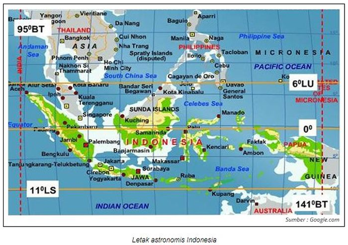 GEOGRAFI KELAS XI BAB 1 INDONESIA SEBAGAI POROS MARITIM DUNIA A.LETAK