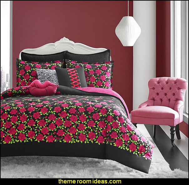 Decorating theme bedrooms Maries Manor bedding funky cool girls
