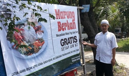 Peduli Terhadap Dhuafa, Yayasan Ini Buka Warung Gratis Setiap Hari Jum’at