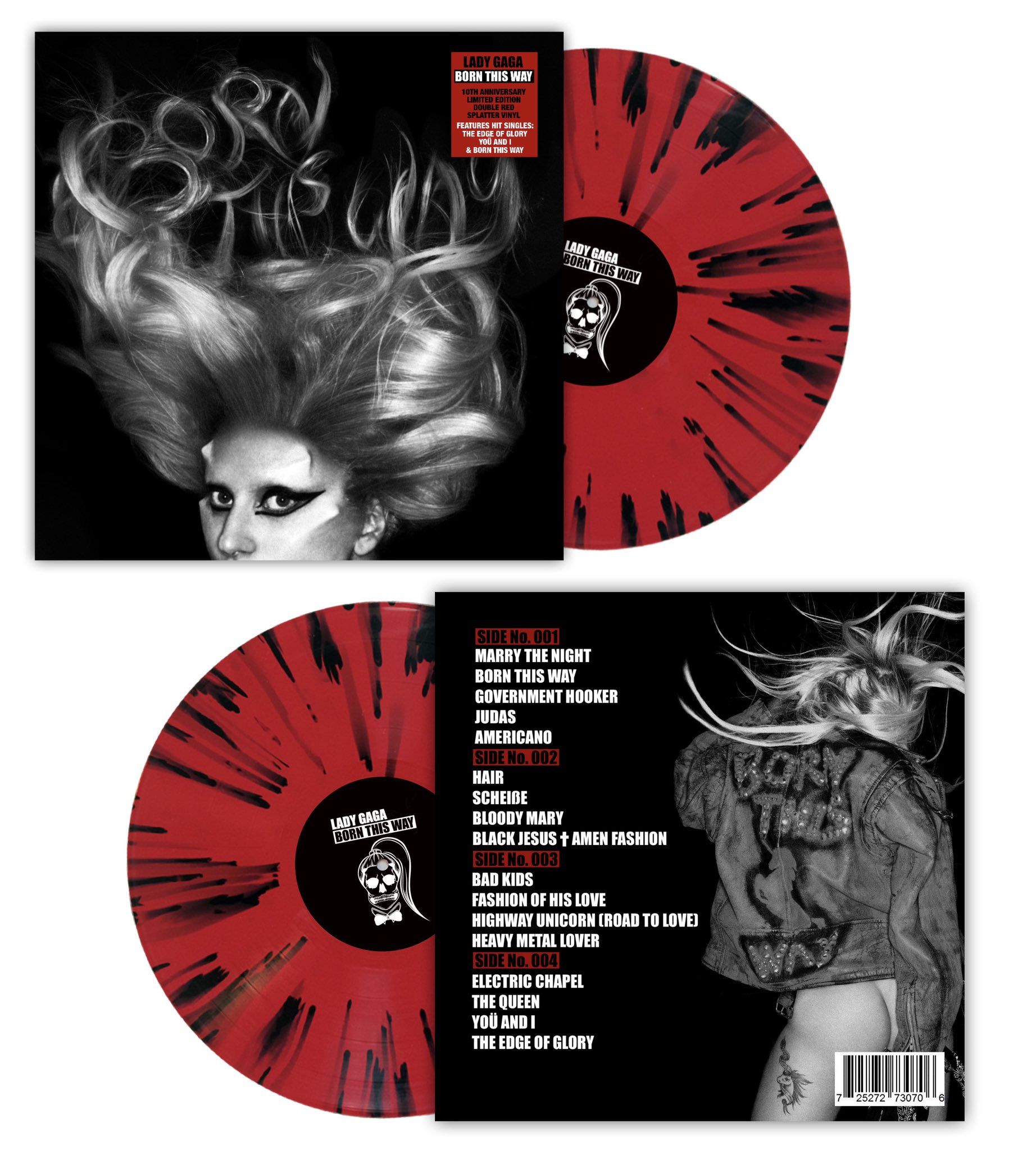 Lady Gaga Fanmade Covers: Born This Way - 10th Anniversary Limited Edition  Box Set