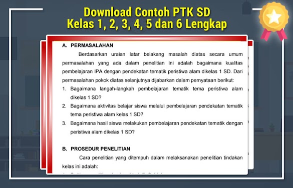 Download Pola Ptk Sd Kelas 1, 2, 3, 4, 5 Dan 6 Lengkap