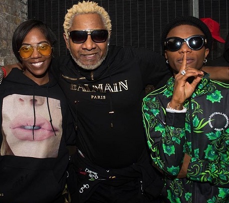 Lovely Photos Of Tiwa Savage & Wizkid As They Hang Out With Awilo Longomba In London %Post Title