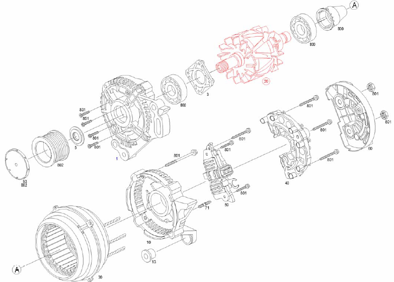 ALTERNATORSSTARTERS 0124325142 BOSCHALTERNATORS