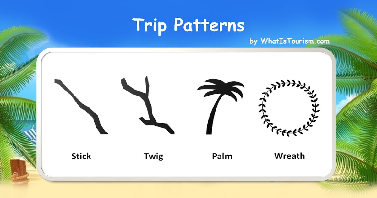 What are the 4 major trip patterns?