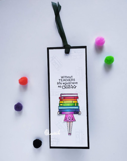 Newton's Nook designs, Sassy teachers, Gift for teachers, DIY gifts, teachersday gifts, easy teachers gifts, Card for teacher, Bookmarks, Copic markers, Quillish, Bookmarks for teachers