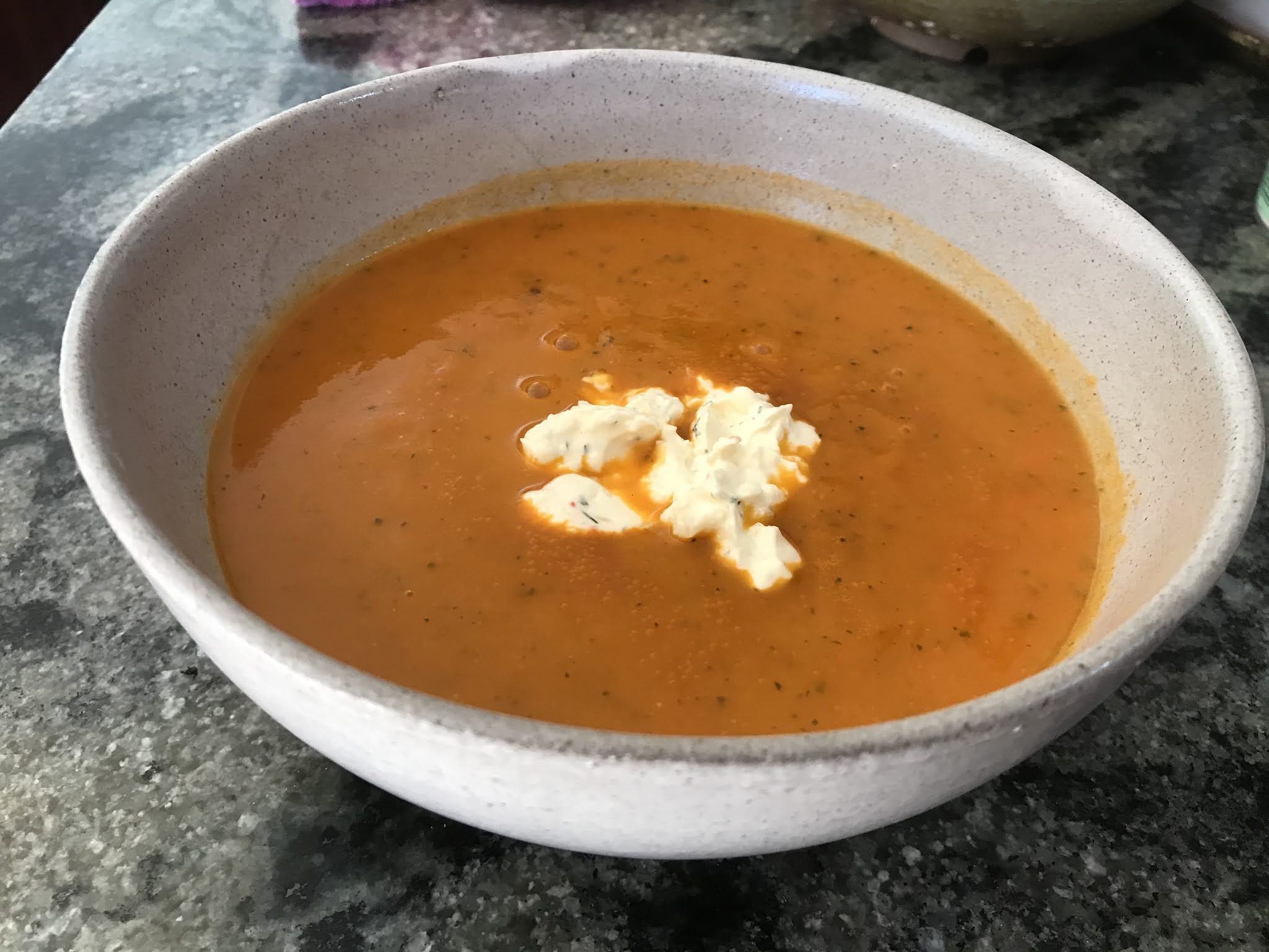 Chook woman Spicy Pumpkin Soup, suitable for diabetics
