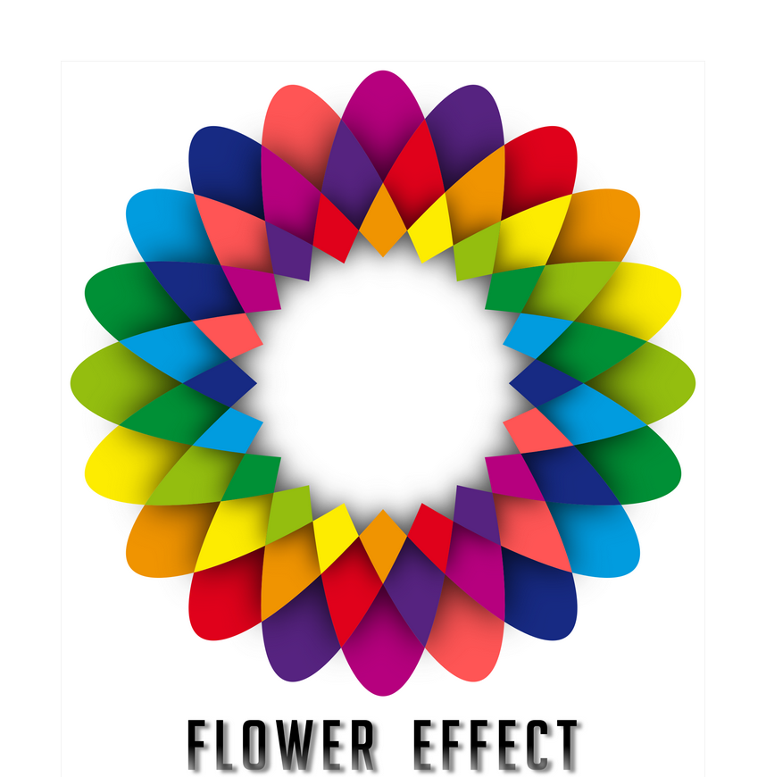 Ponto do Desenho • VídeoTutorial Efeito Floral com Vetor (Flower