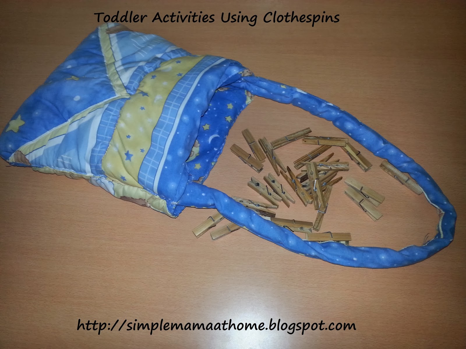 Toddler Activities Using Clothespins