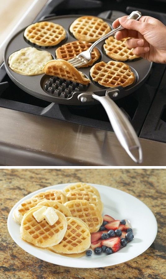 Nordic Ware Silver Dollar Waffle Griddle Lyubo's Kitchen